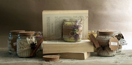 Apple Cinnamon Pie Scented Candle