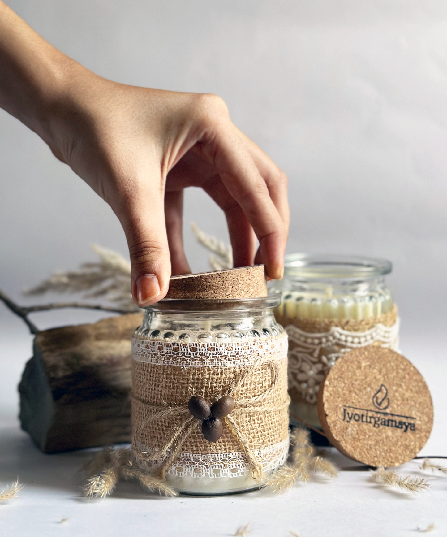 Hazelnut Coffee Scented Candle