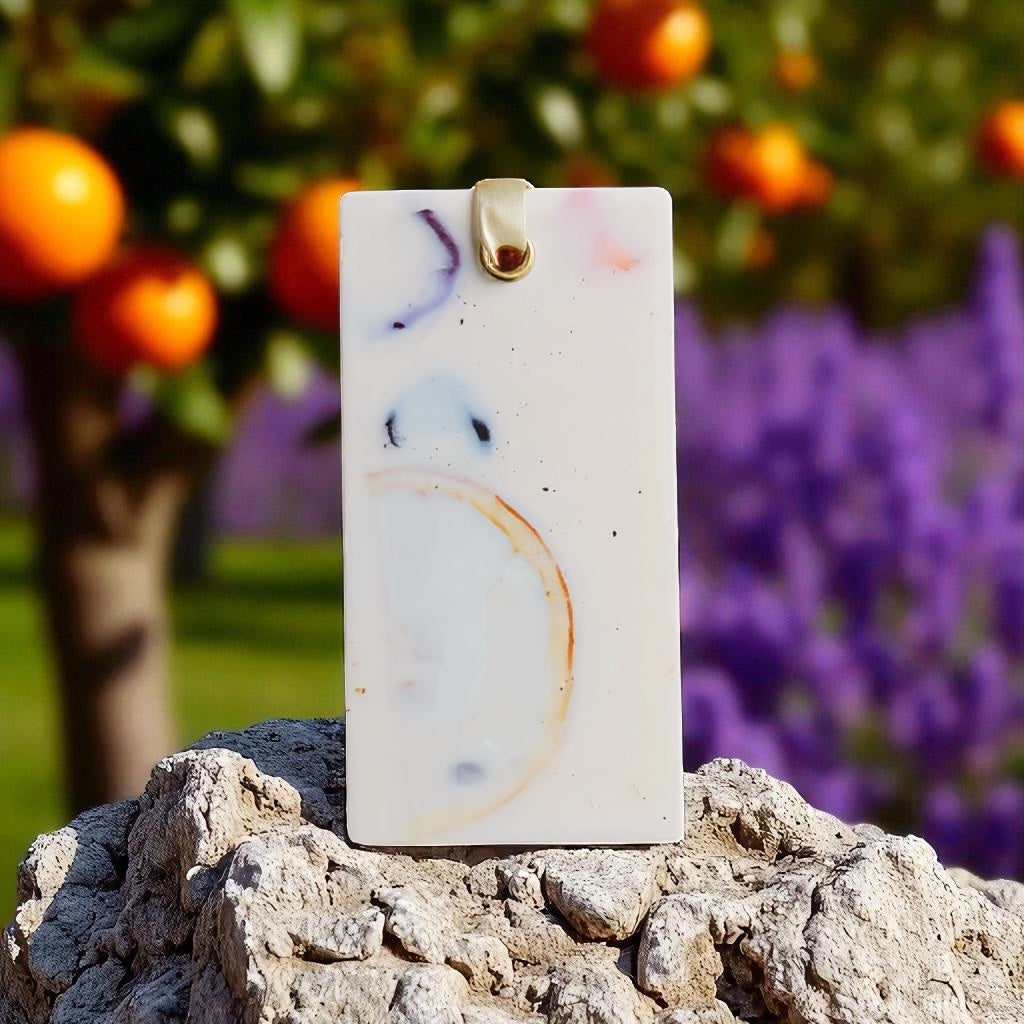 Saanjh - Lavender & Tangerine