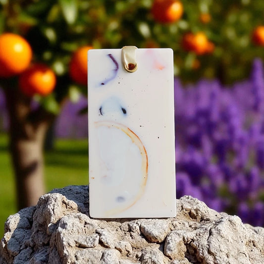 Saanjh - Lavender & Tangerine